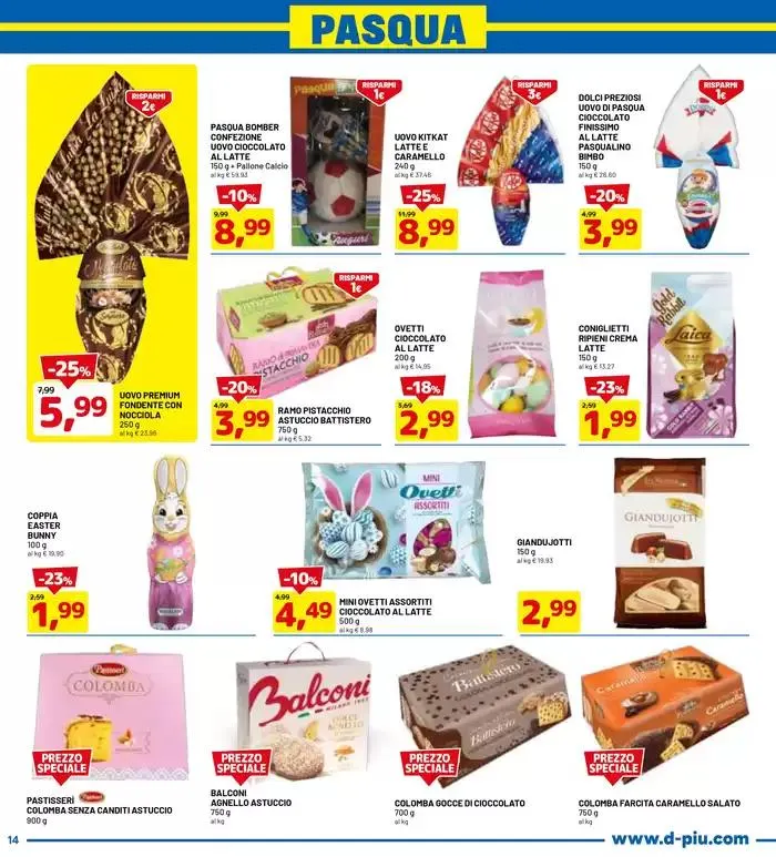 Sotto costo da 27 marzo a 5 aprile di 2025 - Pagina del volantino 14