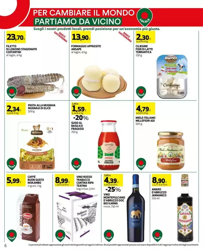 -25% su prodotti della linea da 27 marzo a 9 aprile di 2025 - Pagina del volantino 6