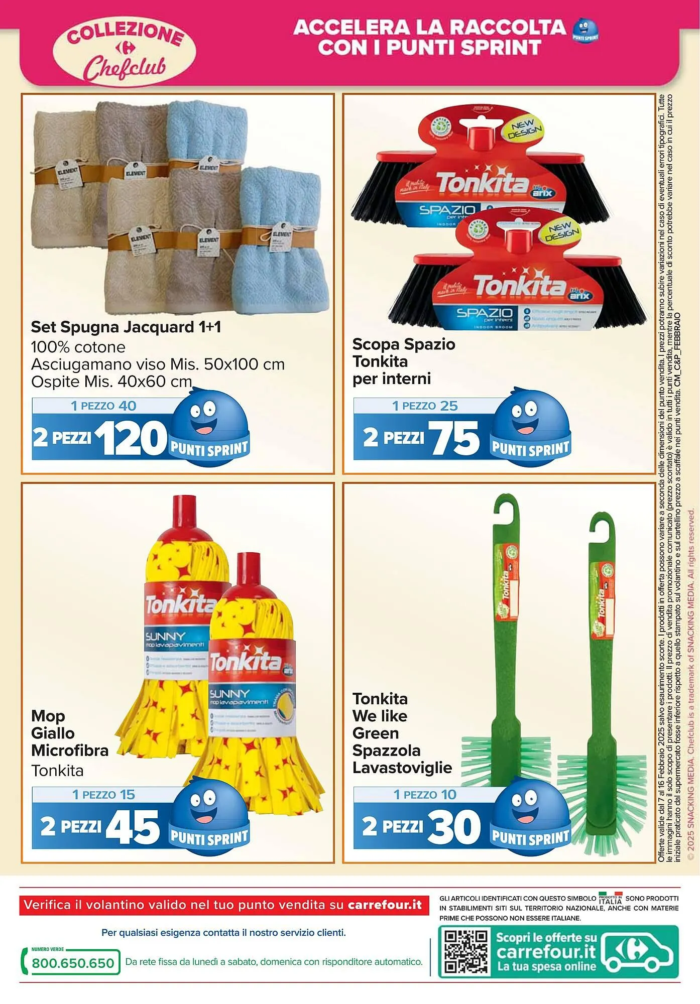 Volantino Carrefour Market da 7 febbraio a 16 febbraio di 2025 - Pagina del volantino 18