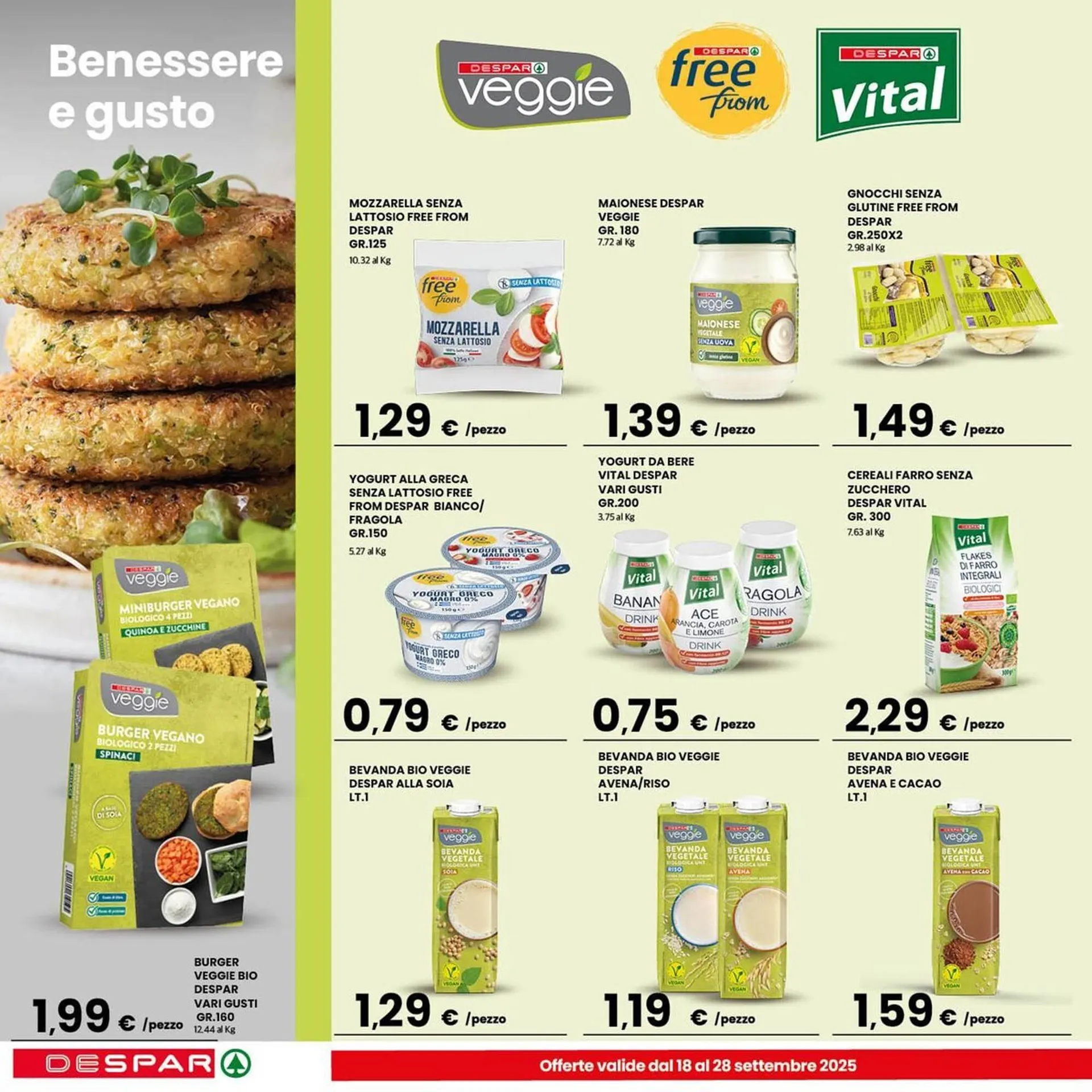 Volantino Despar da 18 settembre a 28 settembre di 2025 - Pagina del volantino 10