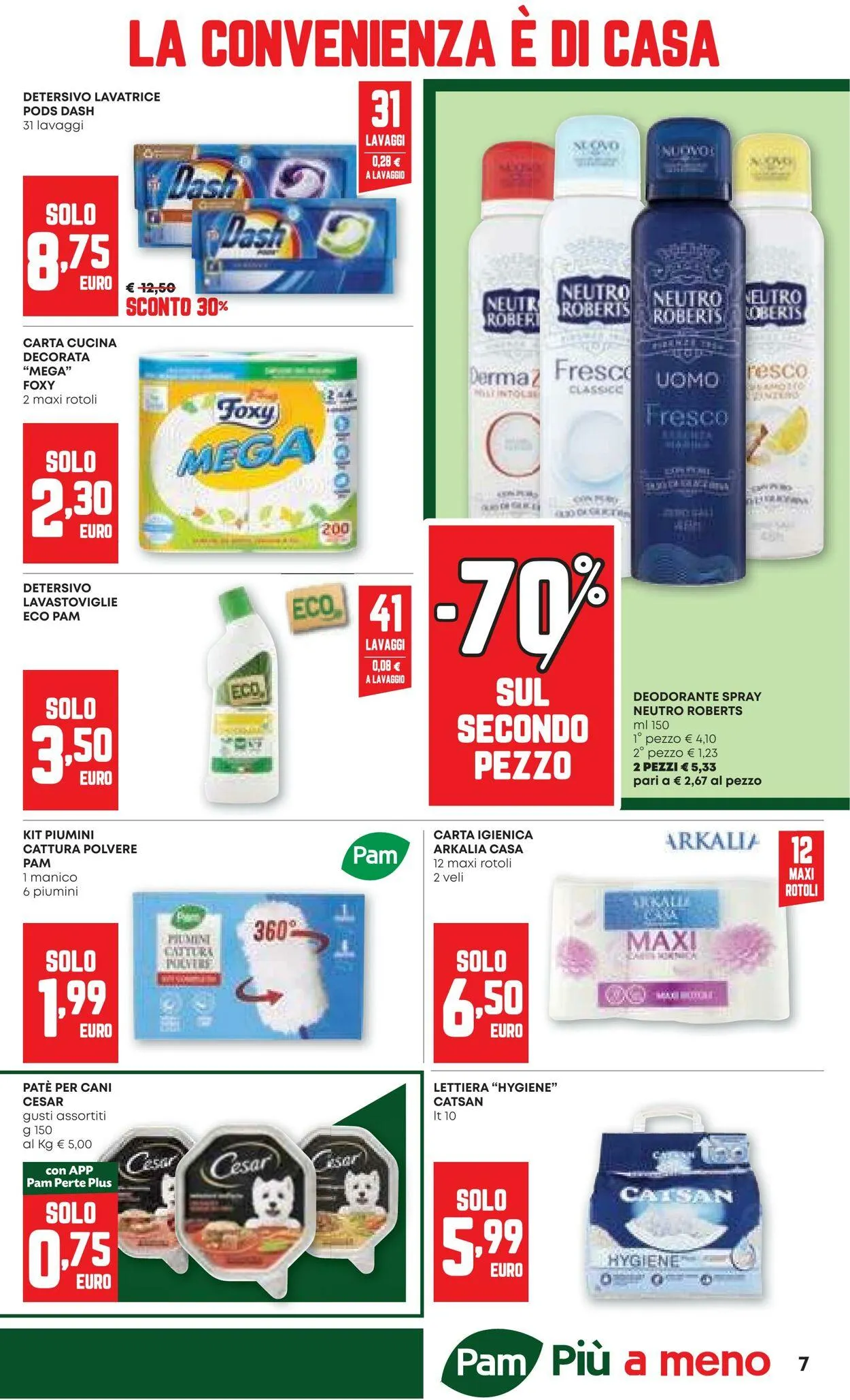 Pam Panorama Volantino attuale da 14 agosto a 28 agosto di 2025 - Pagina del volantino 7