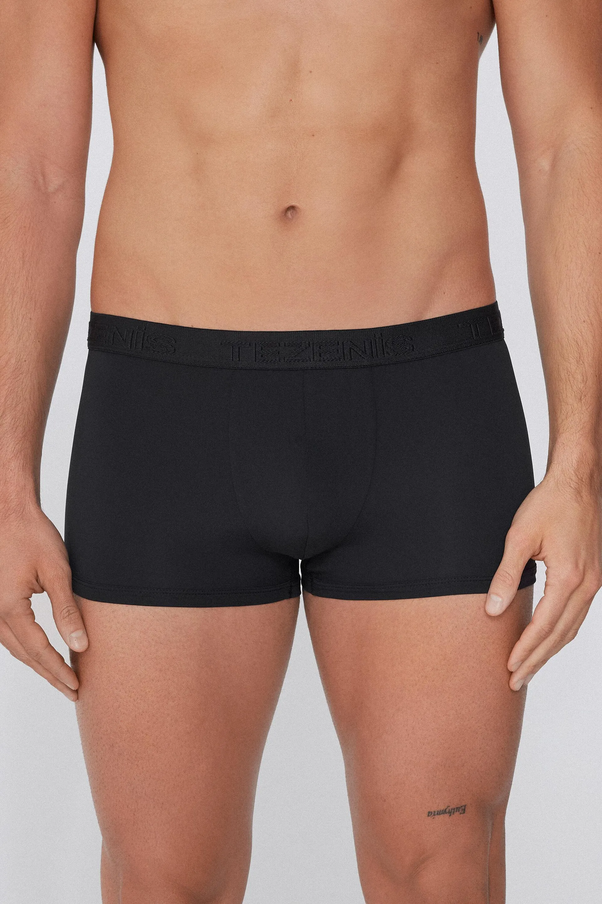 Boxer in Microfibra Elastico con Logo