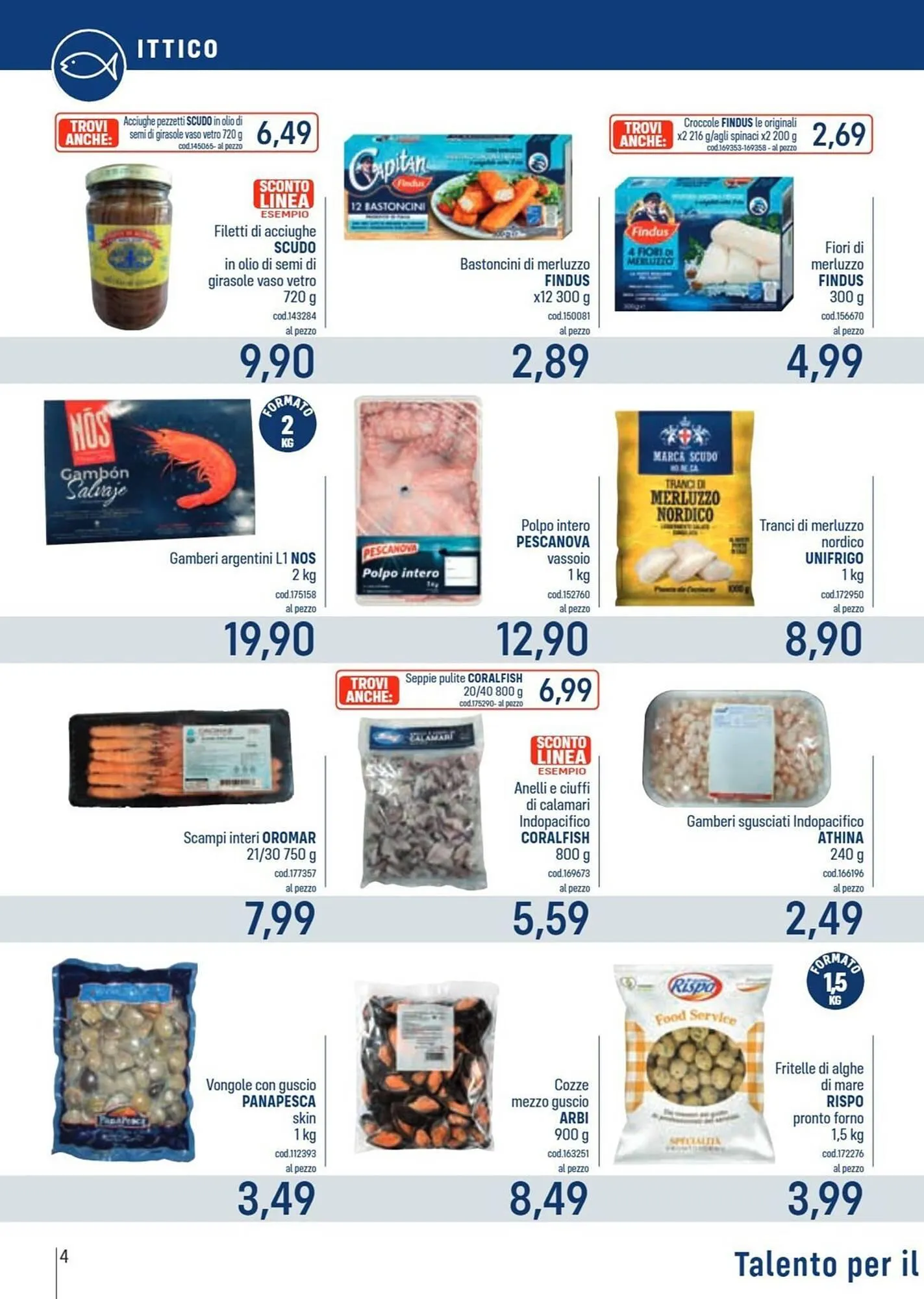 Volantino Talento Professional Store da 27 ottobre a 9 novembre di 2025 - Pagina del volantino 4