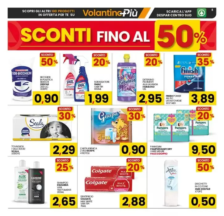 Sconti fino al 50% da 9 gennaio a 19 gennaio di 2025 - Pagina del volantino 5