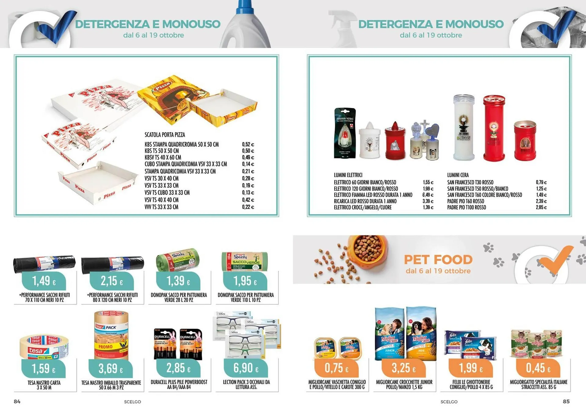 Volantino Scelgo da 6 ottobre a 19 ottobre di 2025 - Pagina del volantino 43