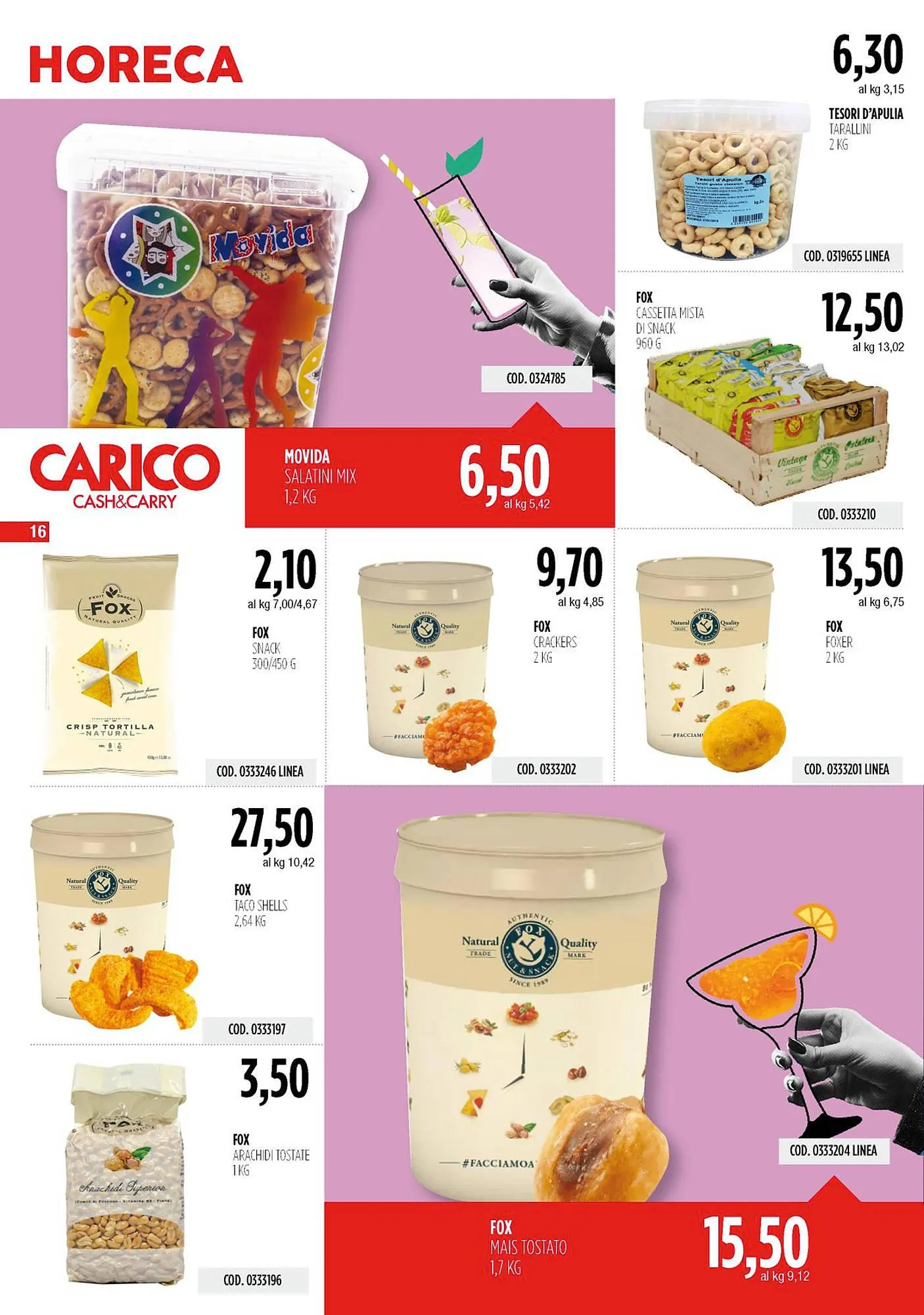 Volantino Carico Cash & Carry da 25 settembre a 22 ottobre di 2025 - Pagina del volantino 16