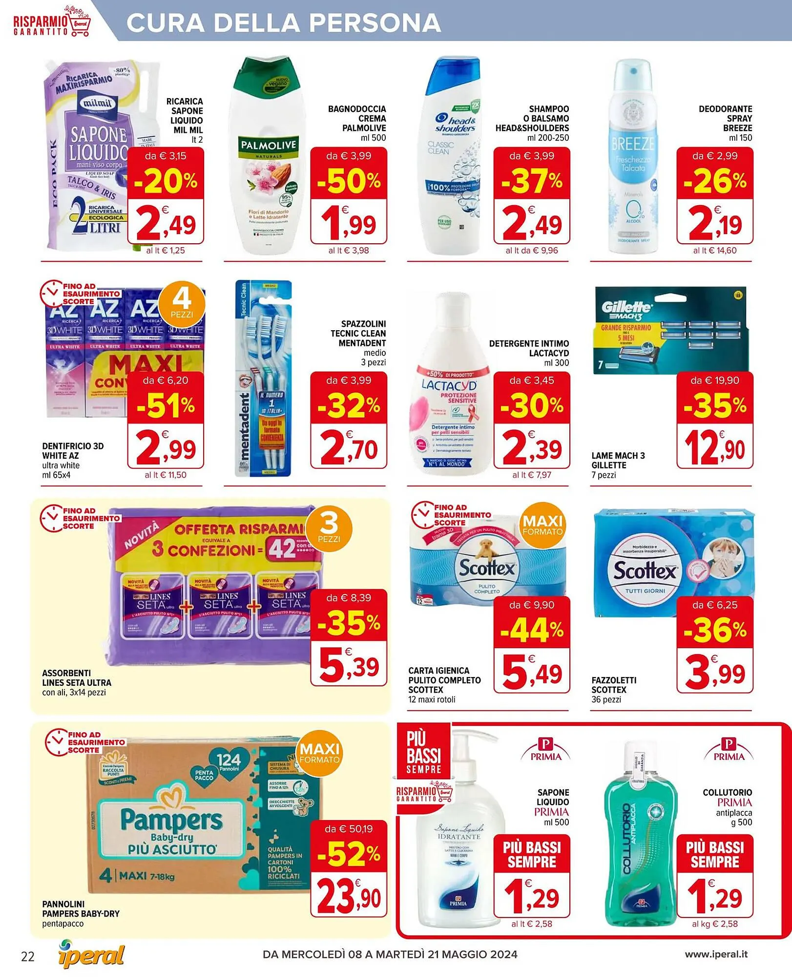 Volantino Iperal da 8 maggio a 21 maggio di 2024 - Pagina del volantino 22
