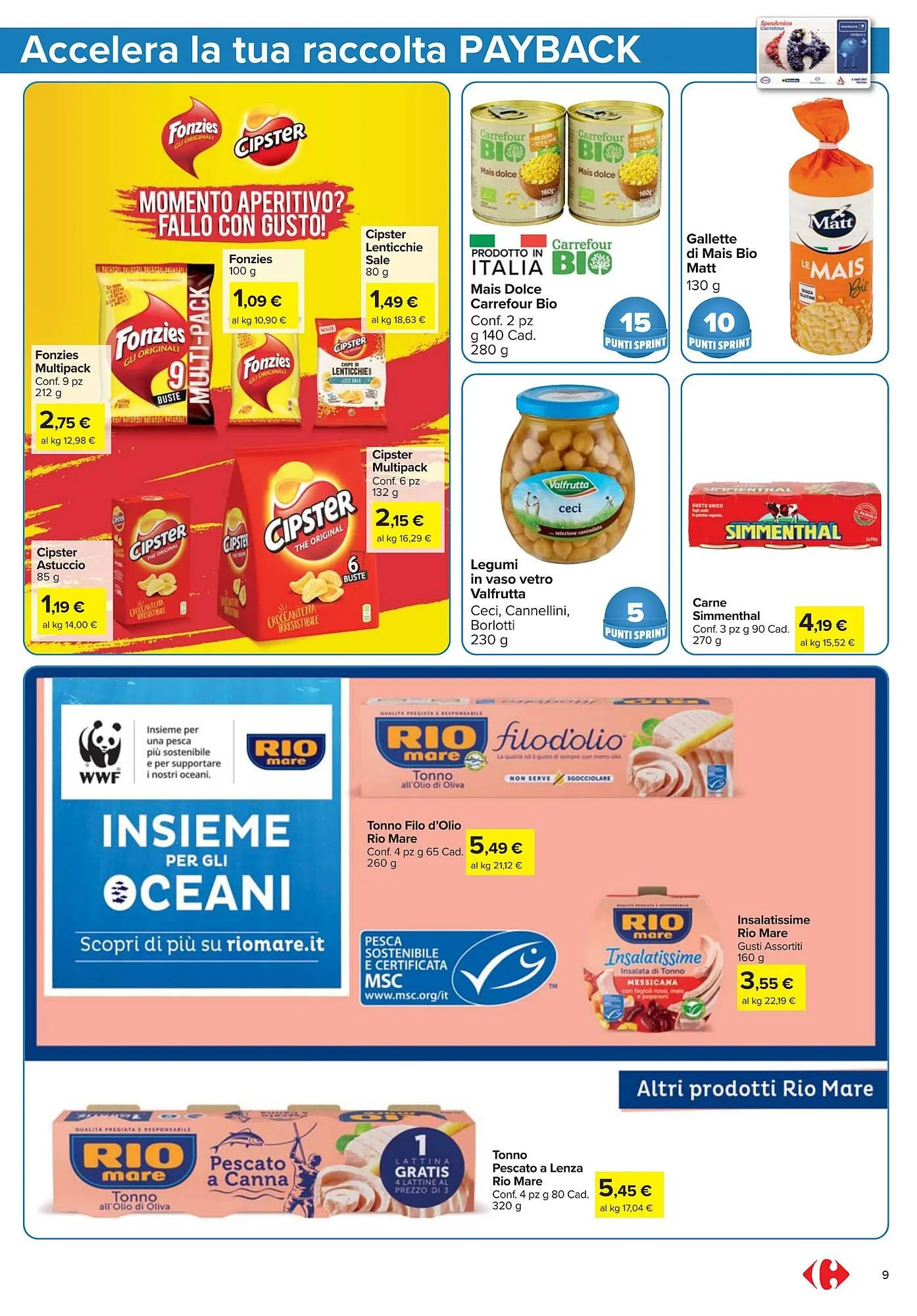 Volantino Carrefour Market da 12 giugno a 25 giugno di 2025 - Pagina del volantino 9