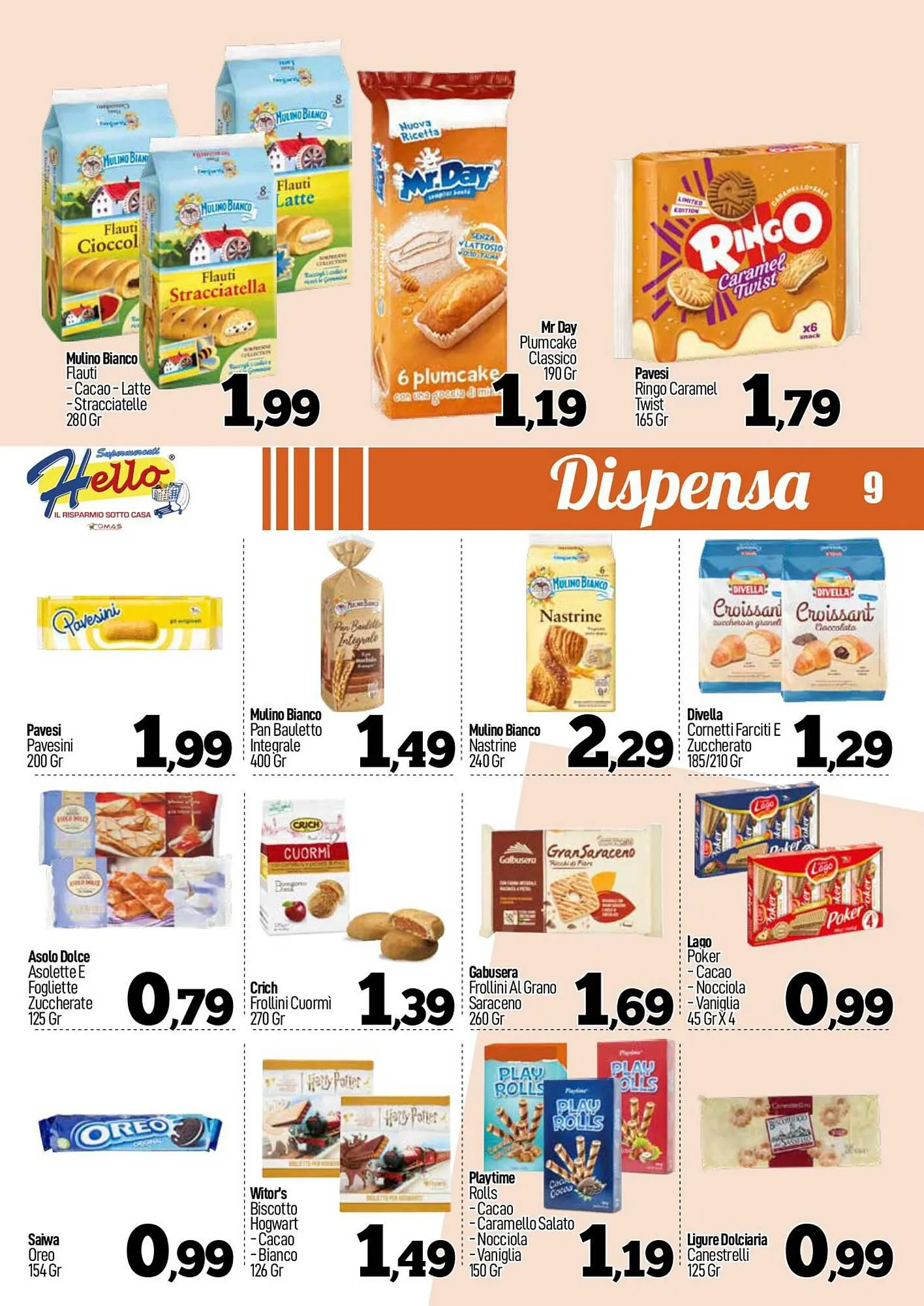 Volantino Hello Supermercati da 15 gennaio a 28 gennaio di 2024 - Pagina del volantino 9