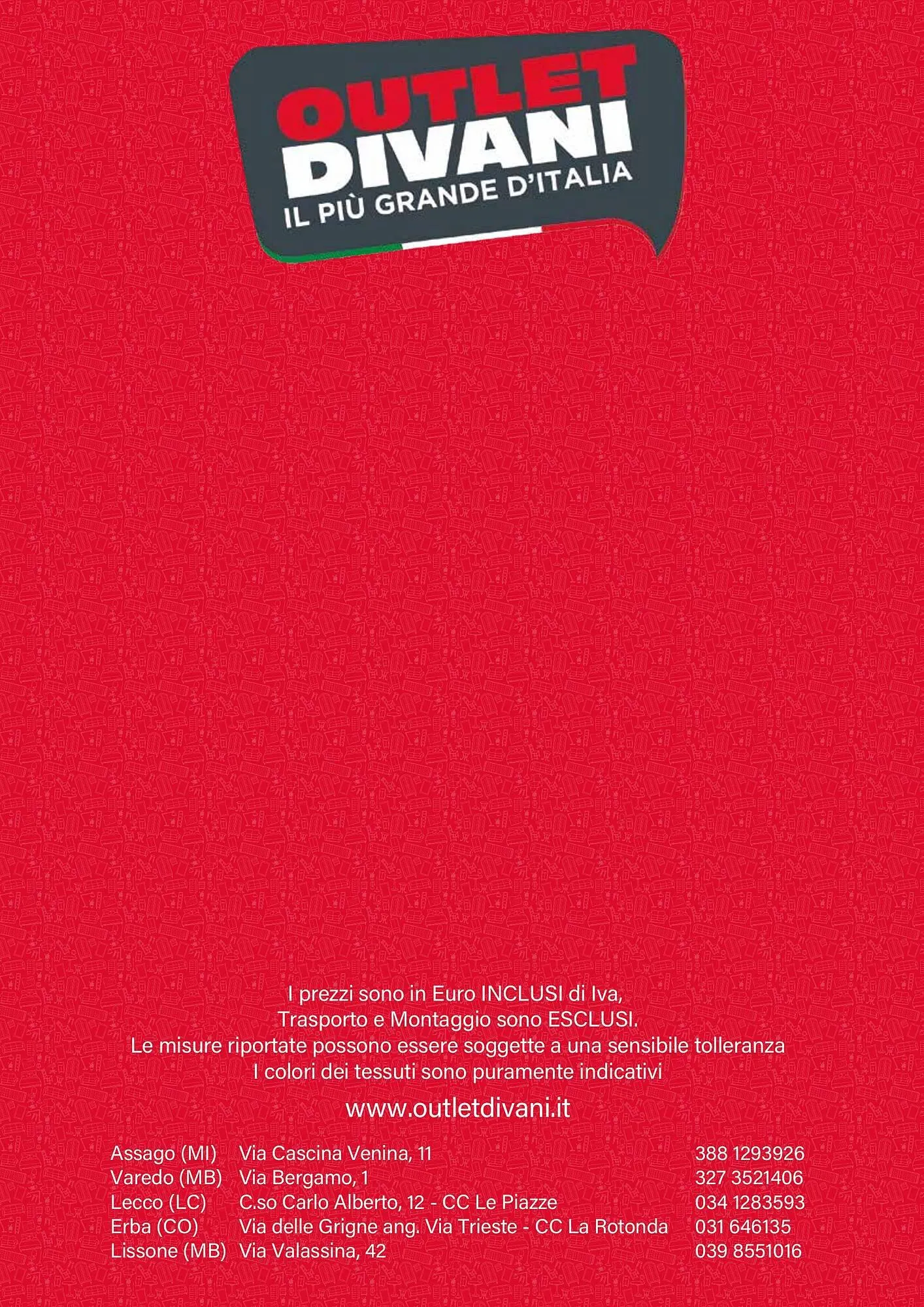 Volantino Outlet Divani da 15 ottobre a 31 dicembre di 2024 - Pagina del volantino 11