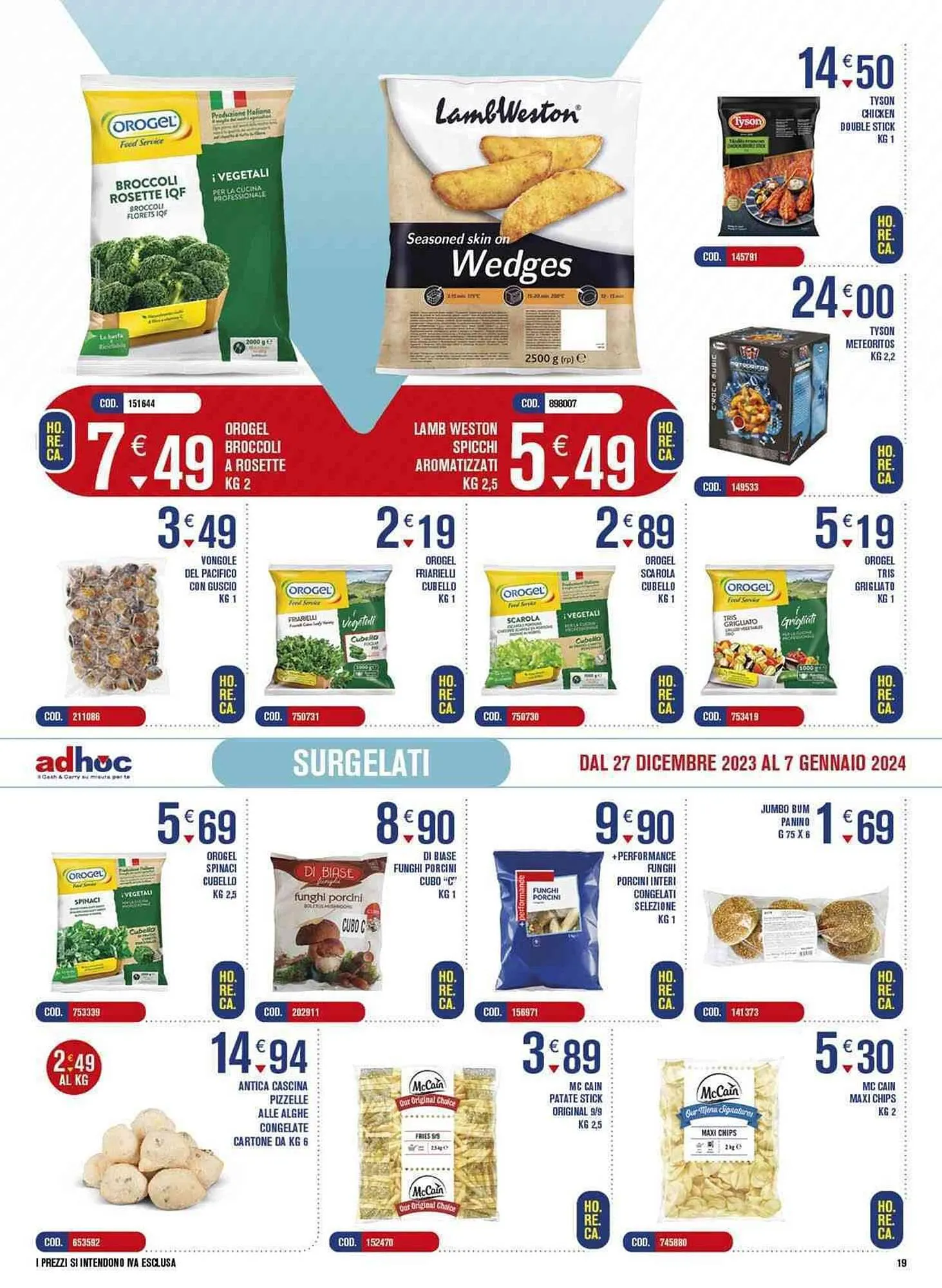 Volantino Adhoc da 27 dicembre a 7 gennaio di 2024 - Pagina del volantino 19
