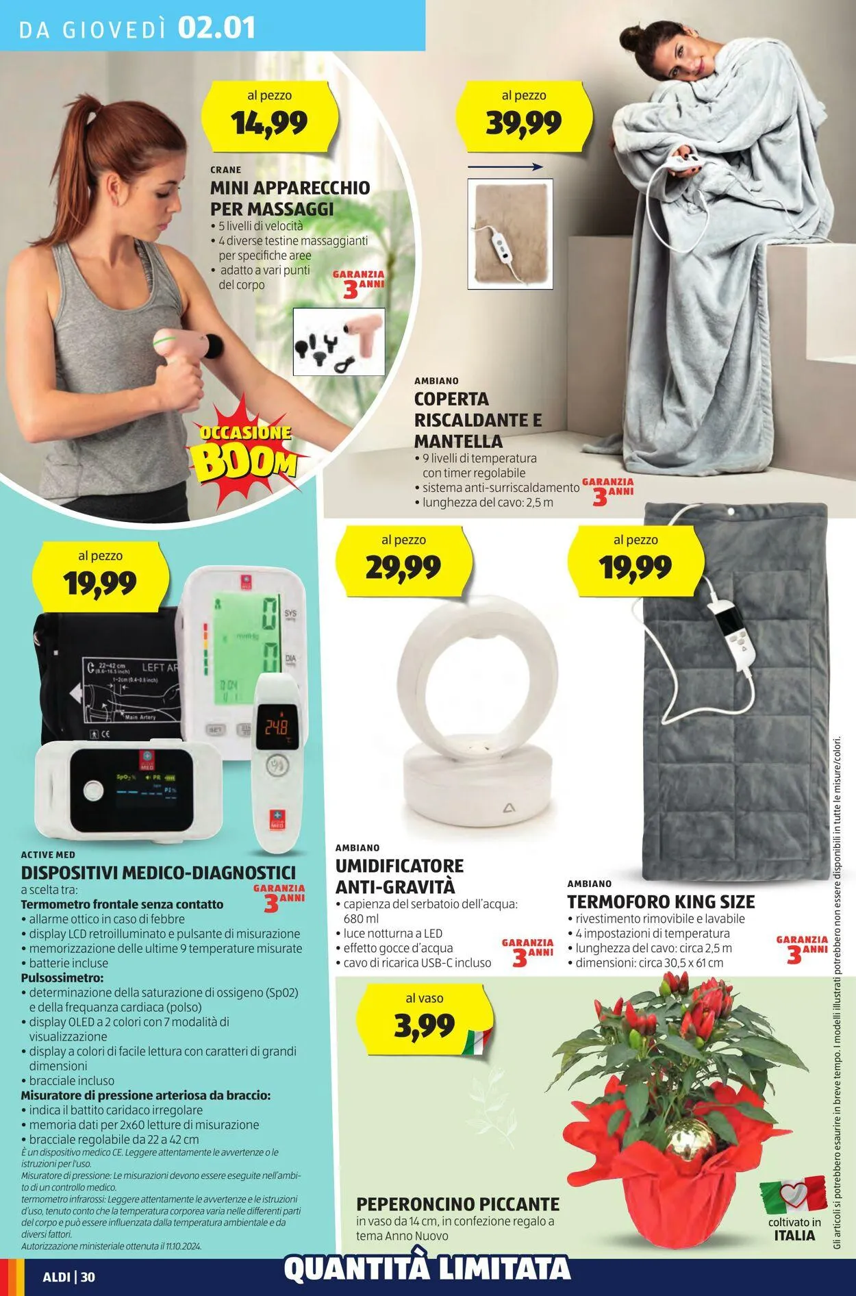 Aldi Volantino attuale da 30 dicembre a 4 gennaio di 2026 - Pagina del volantino 30