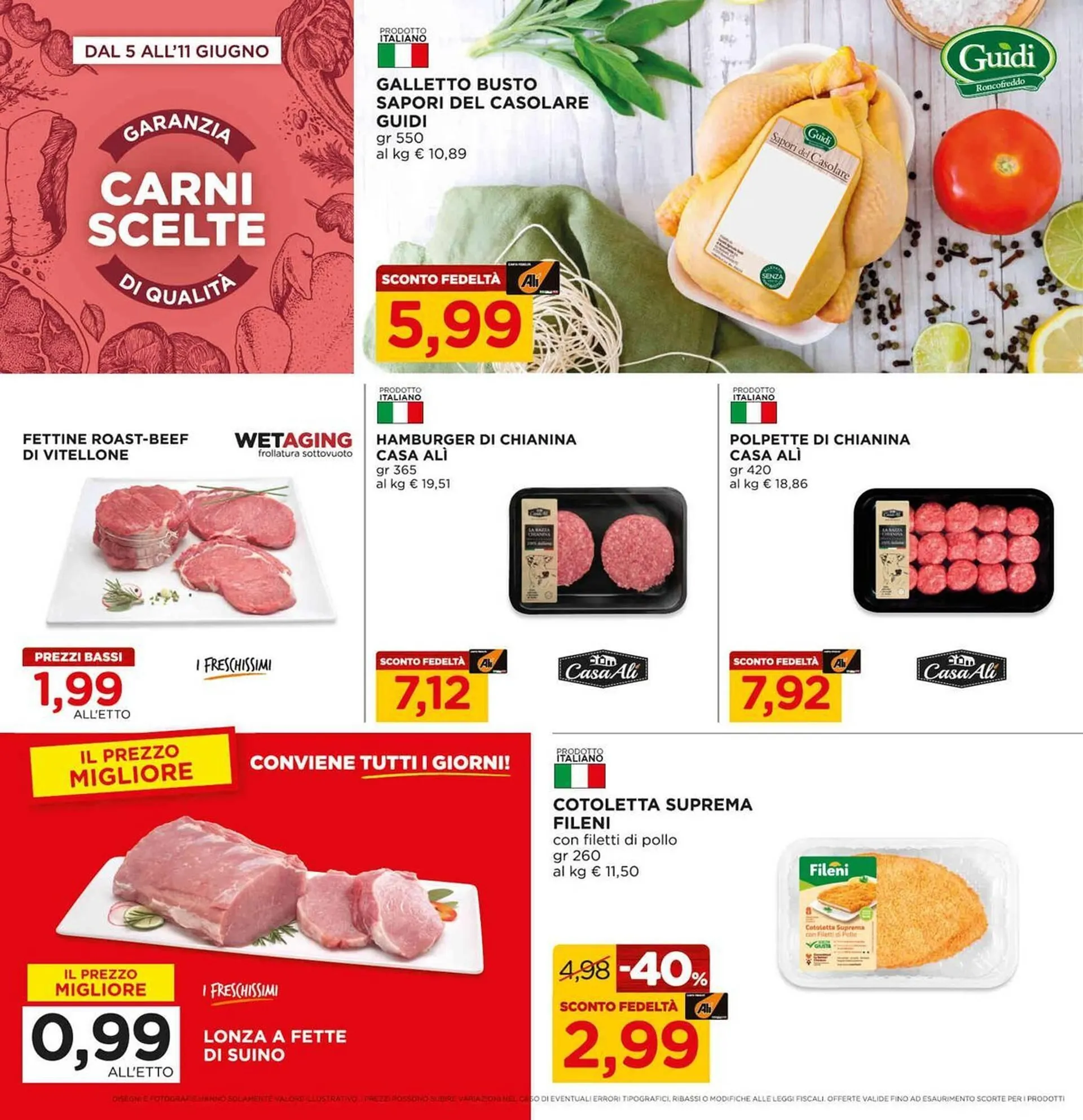 Volantino Alì Supermercati da 5 giugno a 18 giugno di 2025 - Pagina del volantino 6