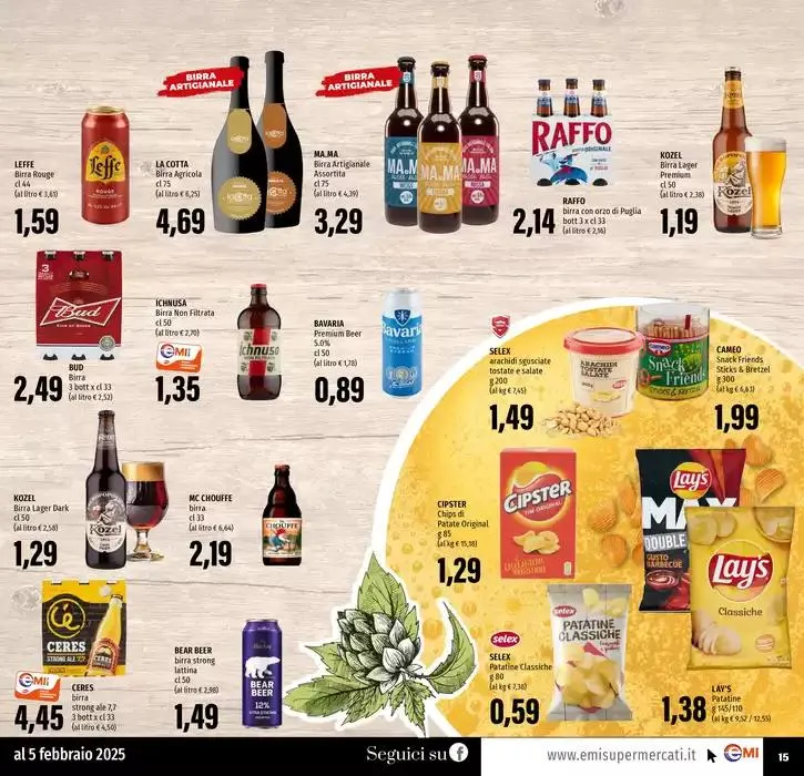Speciale birra da 23 gennaio a 5 febbraio di 2025 - Pagina del volantino 15