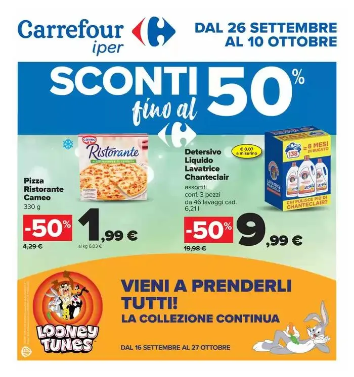 Sconti fino al 50% da 26 settembre a 10 ottobre di 2024 - Pagina del volantino 1
