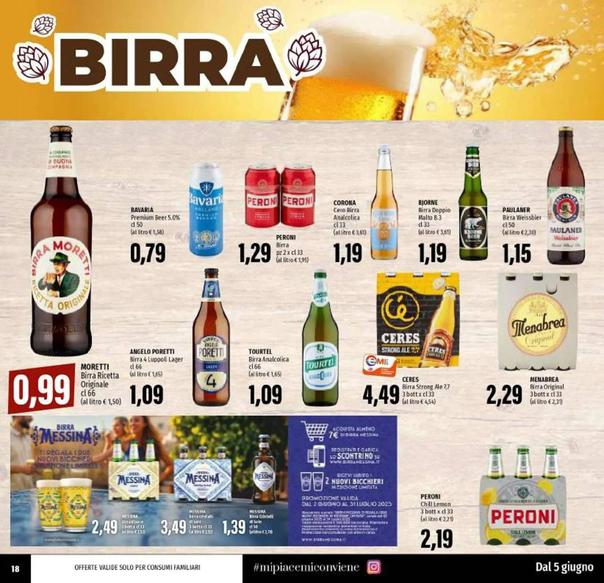 Volantino Emi Supermercati da 5 giugno a 18 giugno di 2025 - Pagina del volantino 18