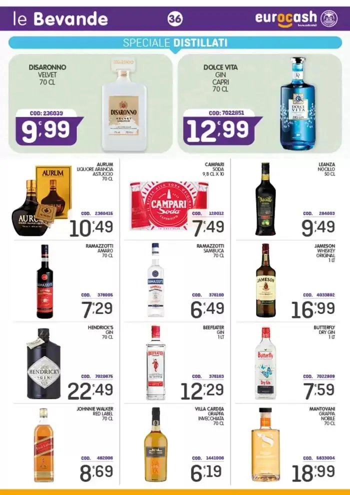 Volantino Eurocash da 10 marzo a 30 marzo di 2025 - Pagina del volantino 36