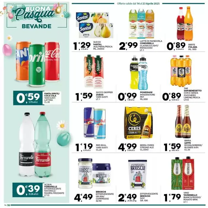 Buona Pasqua da 14 aprile a 23 aprile di 2025 - Pagina del volantino 16