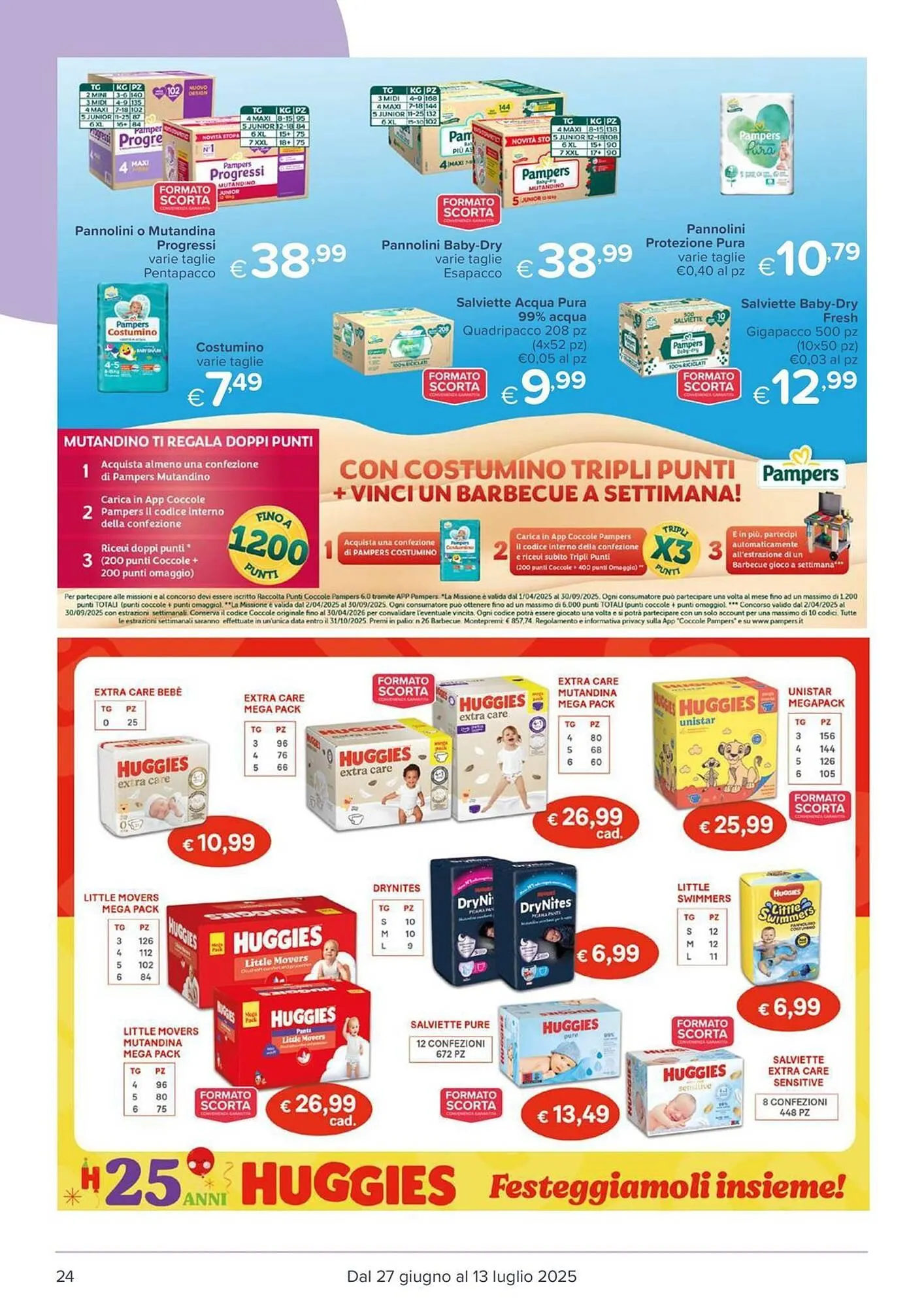 Volantino Io Bimbo da 27 giugno a 13 luglio di 2025 - Pagina del volantino 24