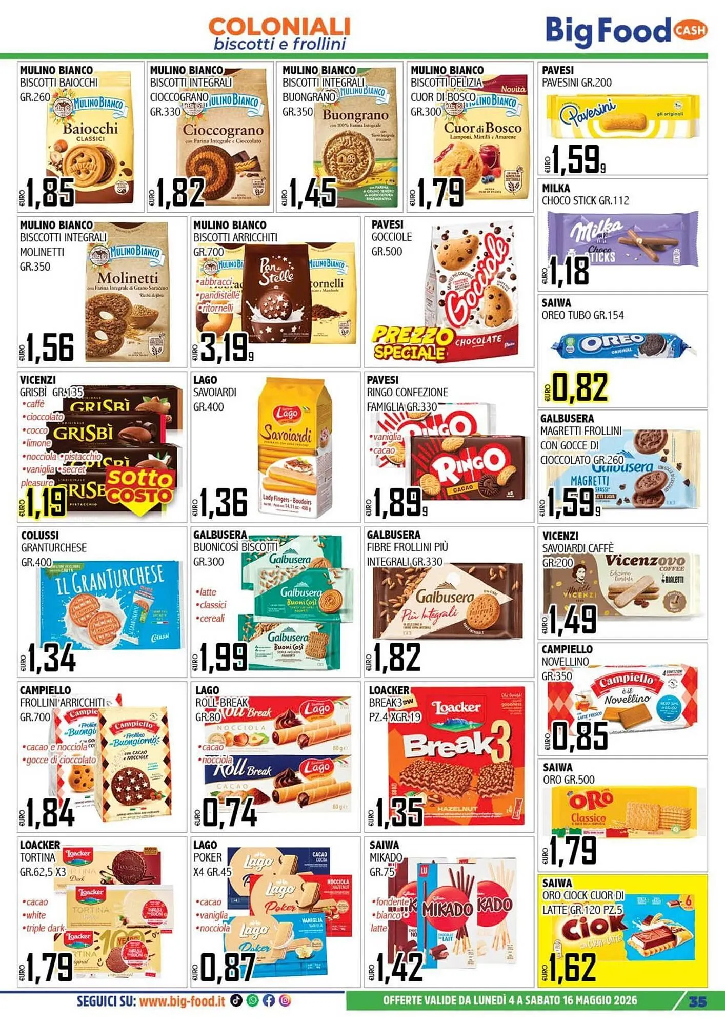 Volantino Big Food da 4 maggio a 16 maggio di 2026 - Pagina del volantino 35