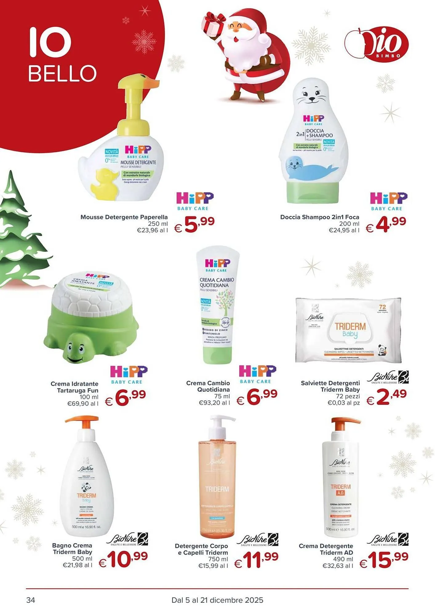 Volantino Io Bimbo da 5 dicembre a 21 dicembre di 2025 - Pagina del volantino 34