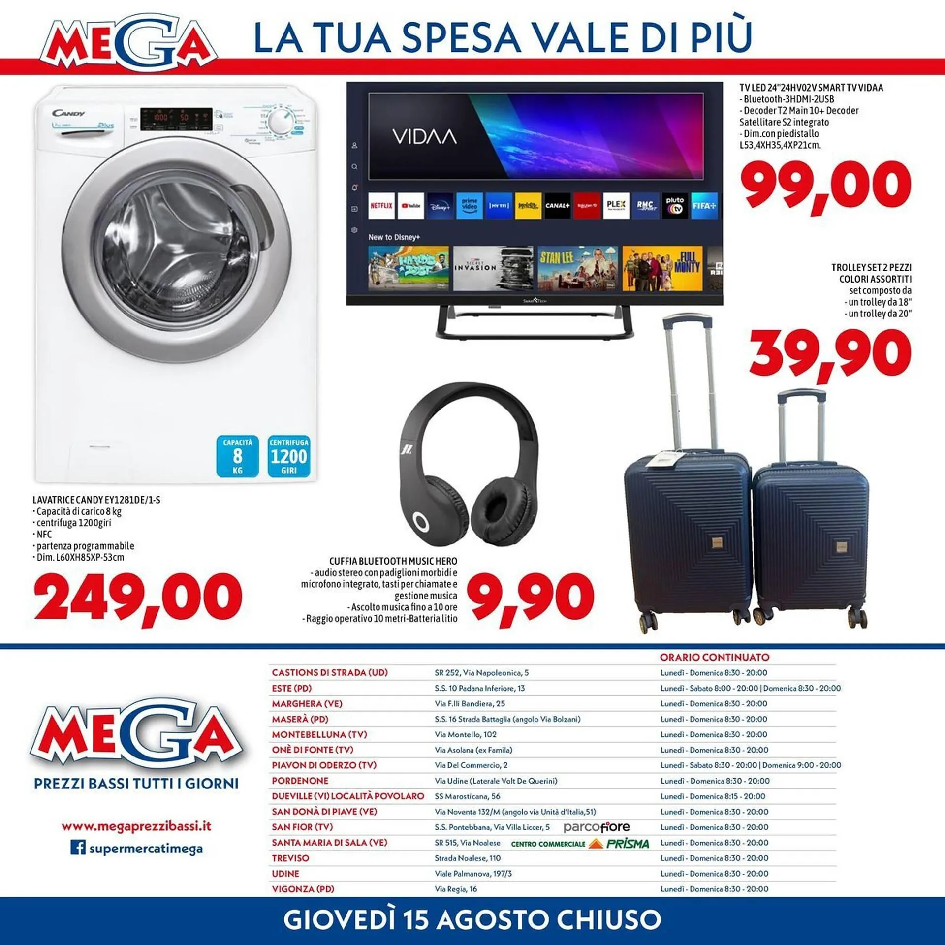 Volantino MEGA da 8 agosto a 21 agosto di 2024 - Pagina del volantino 12