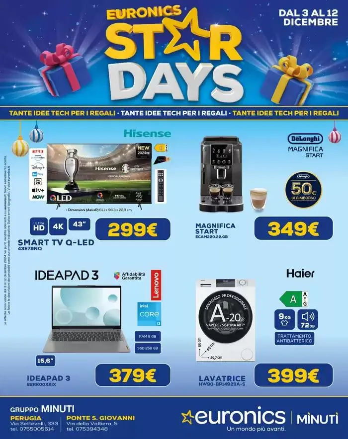 Star days da 3 dicembre a 12 dicembre di 2024 - Pagina del volantino 1