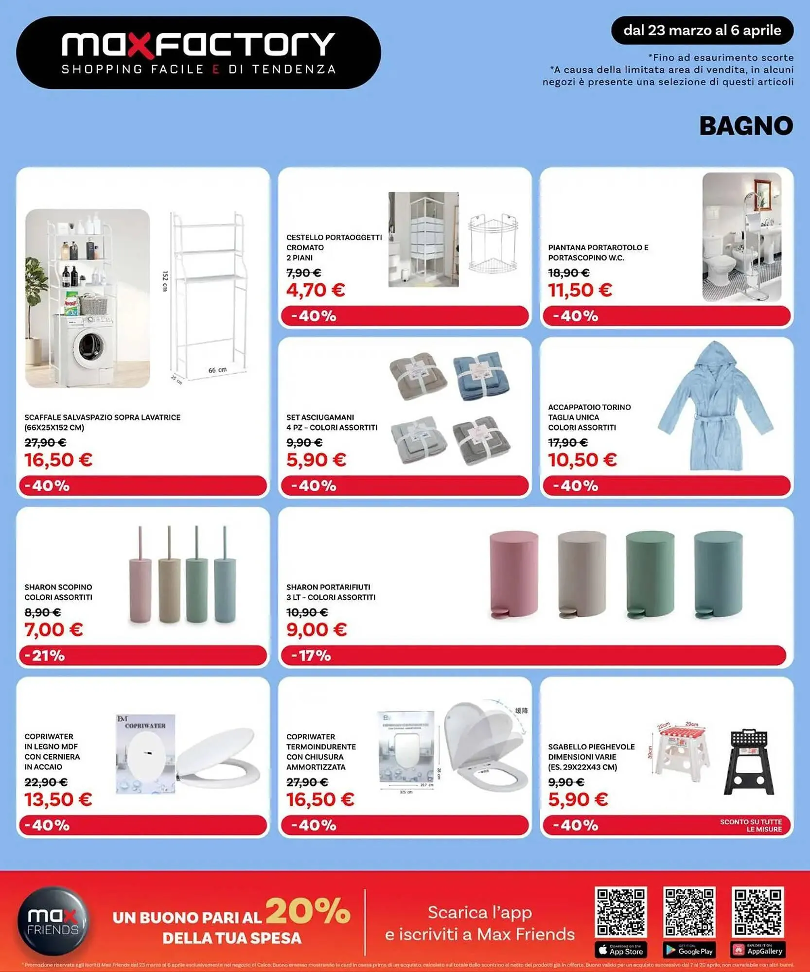 Volantino Max Factory da 22 marzo a 3 aprile di 2026 - Pagina del volantino 15