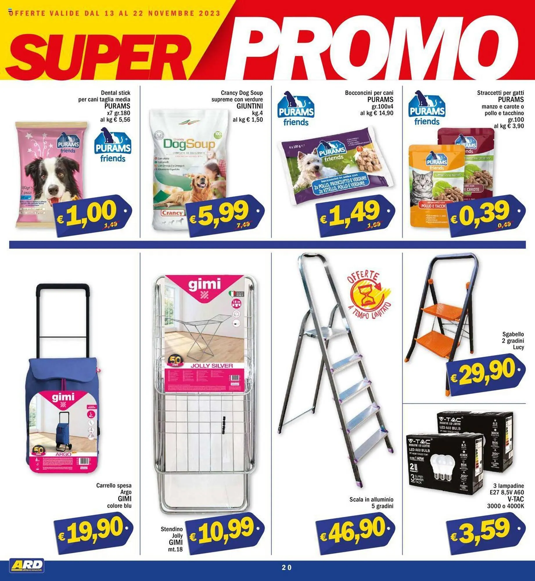 Volantino Ard Discount da 13 novembre a 22 novembre di 2023 - Pagina del volantino 20