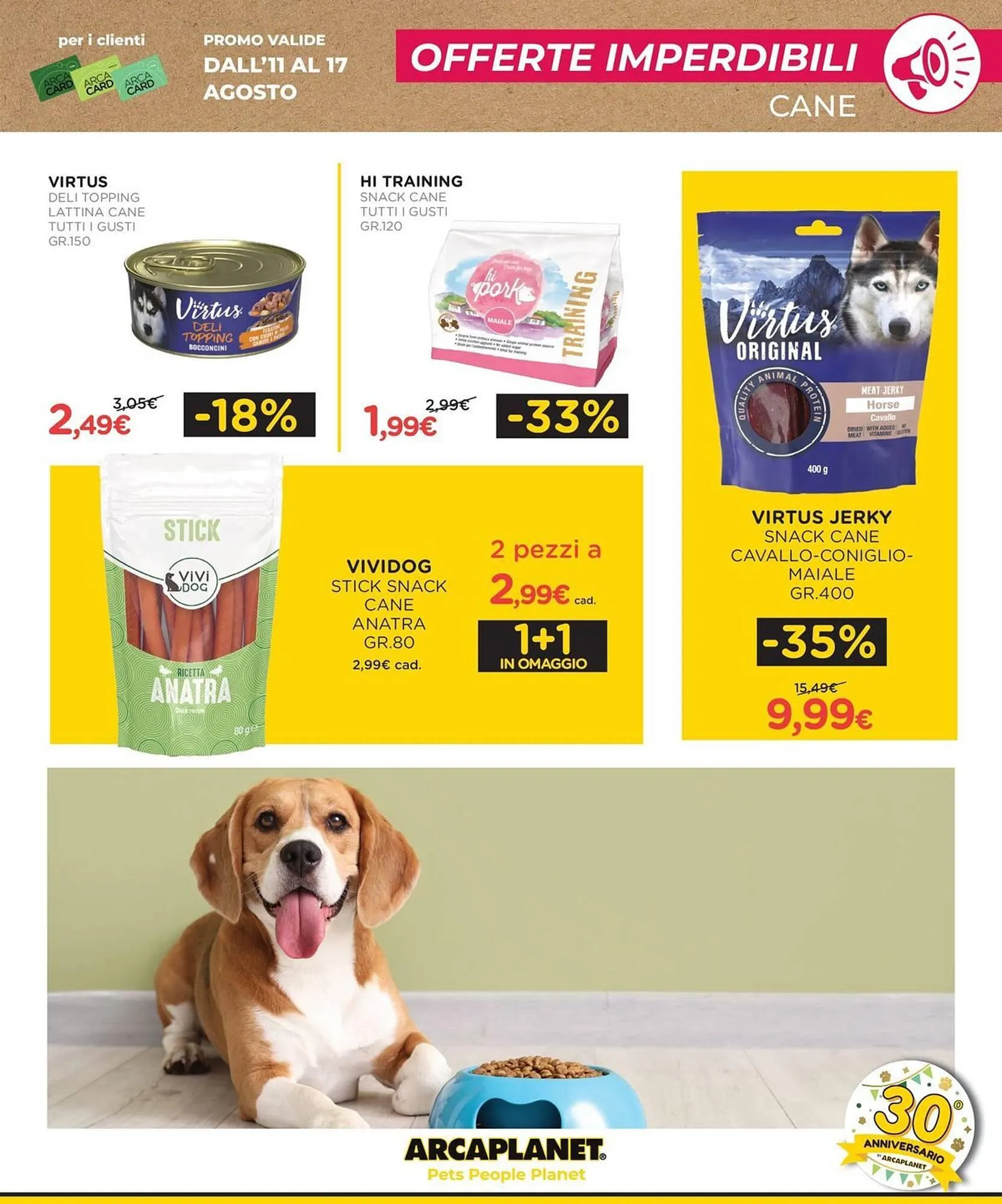 Volantino Arcaplanet da 11 agosto a 17 agosto di 2025 - Pagina del volantino 5