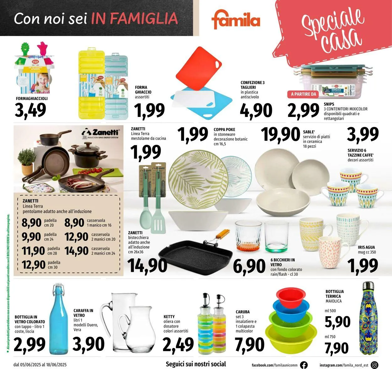 Famila Volantino attuale da 5 giugno a 18 giugno di 2025 - Pagina del volantino 24