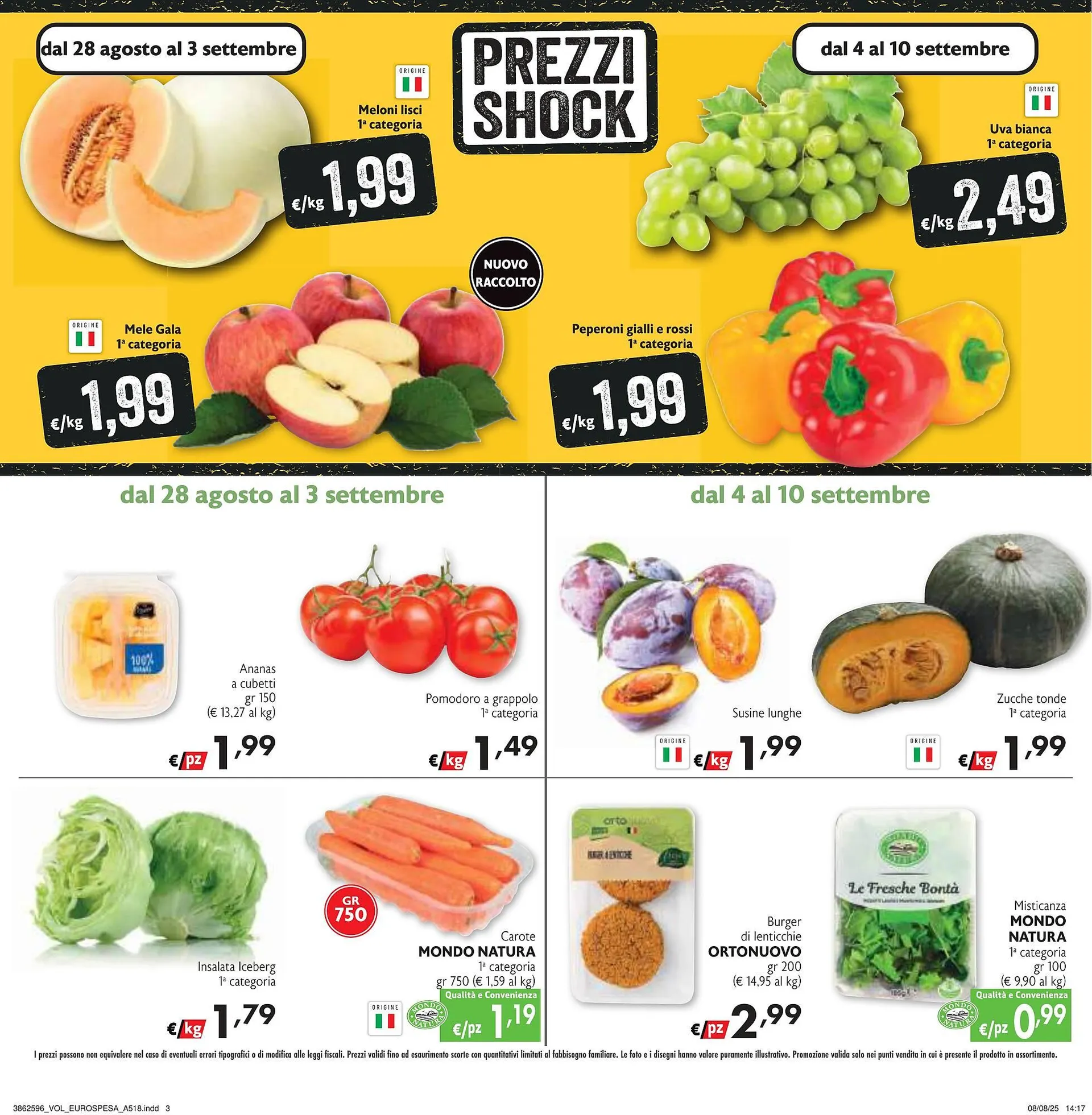 Volantino Eurospesa da 28 agosto a 10 settembre di 2025 - Pagina del volantino 3