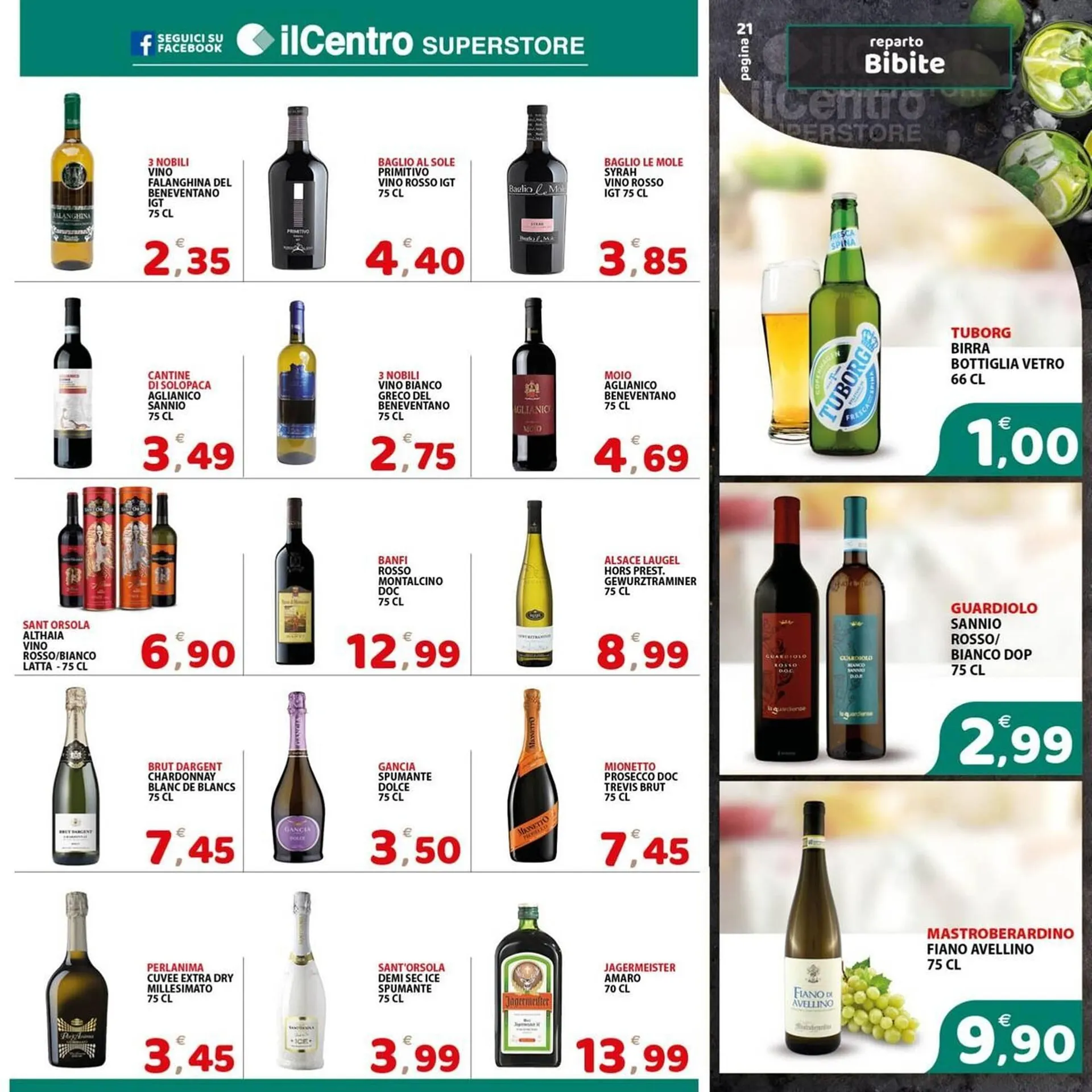 Volantino Il Centro Superstore da 28 maggio a 10 giugno di 2025 - Pagina del volantino 21