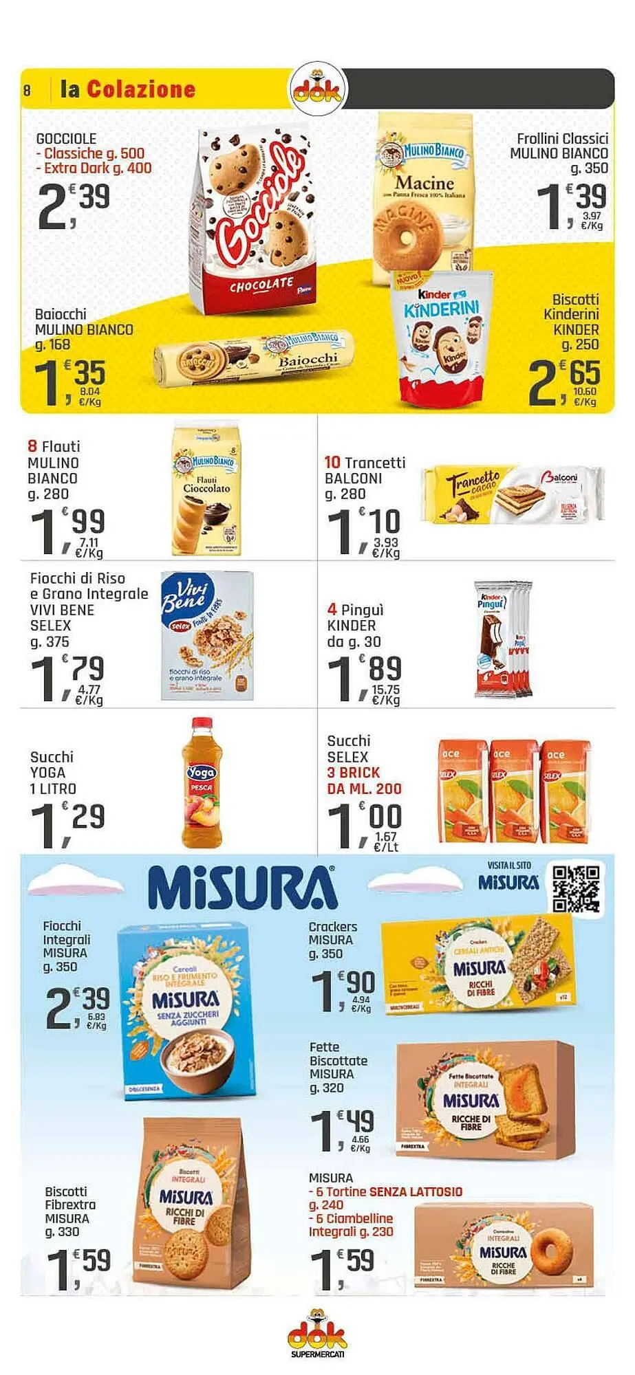 Volantino Supermercati Dok da 22 maggio a 4 giugno di 2025 - Pagina del volantino 8