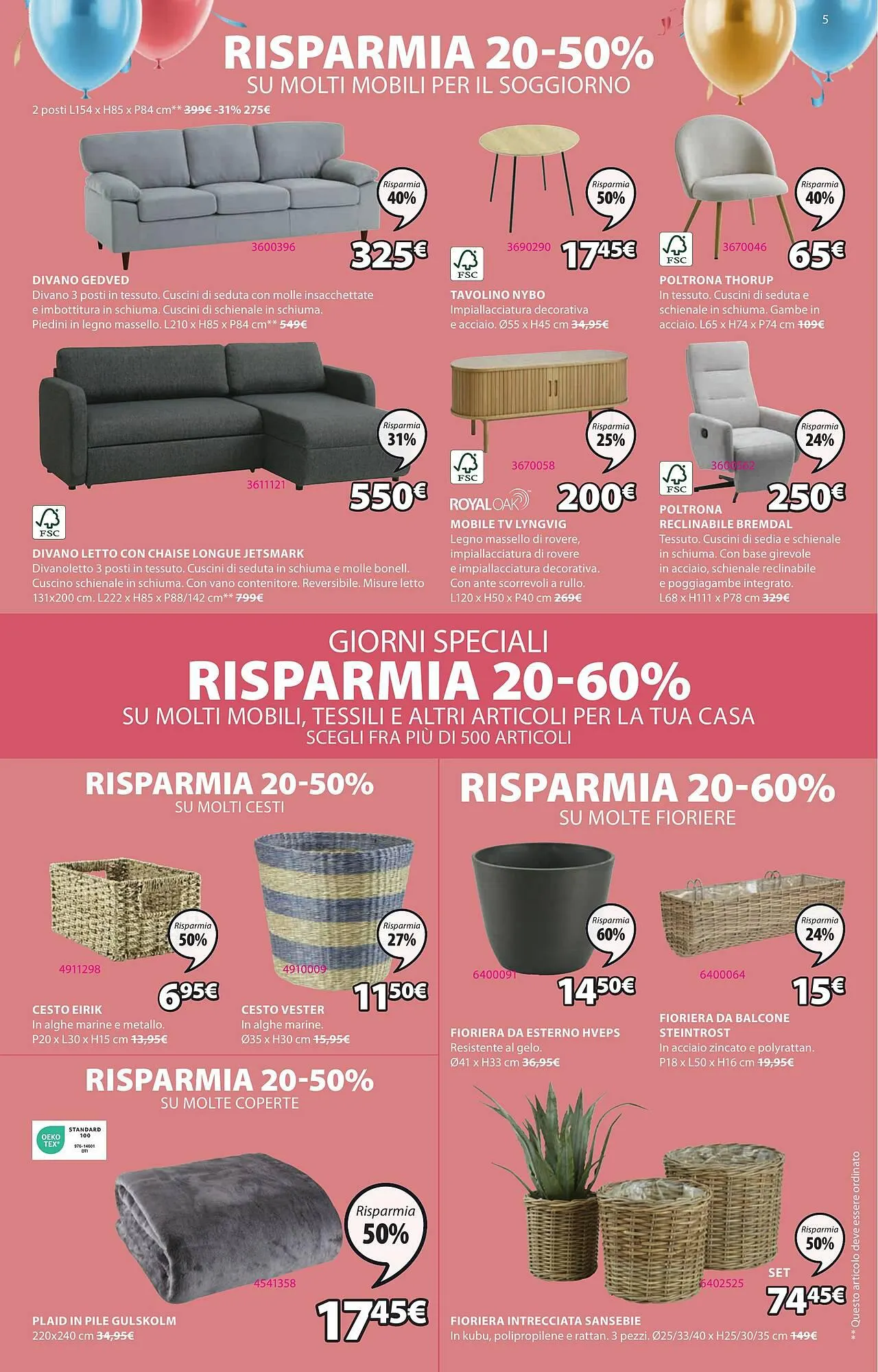 Volantino JYSK da 21 marzo a 1 maggio di 2024 - Pagina del volantino 5