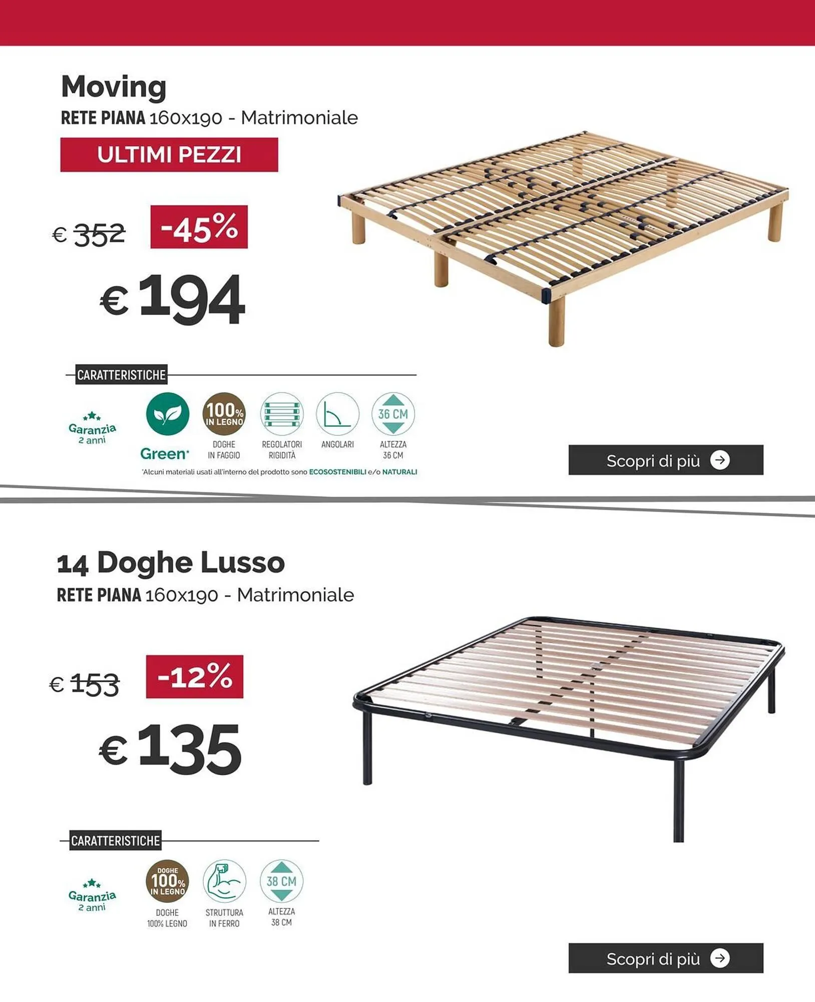 Volantino Materassi e Materassi da 6 marzo a 31 marzo di 2025 - Pagina del volantino 32