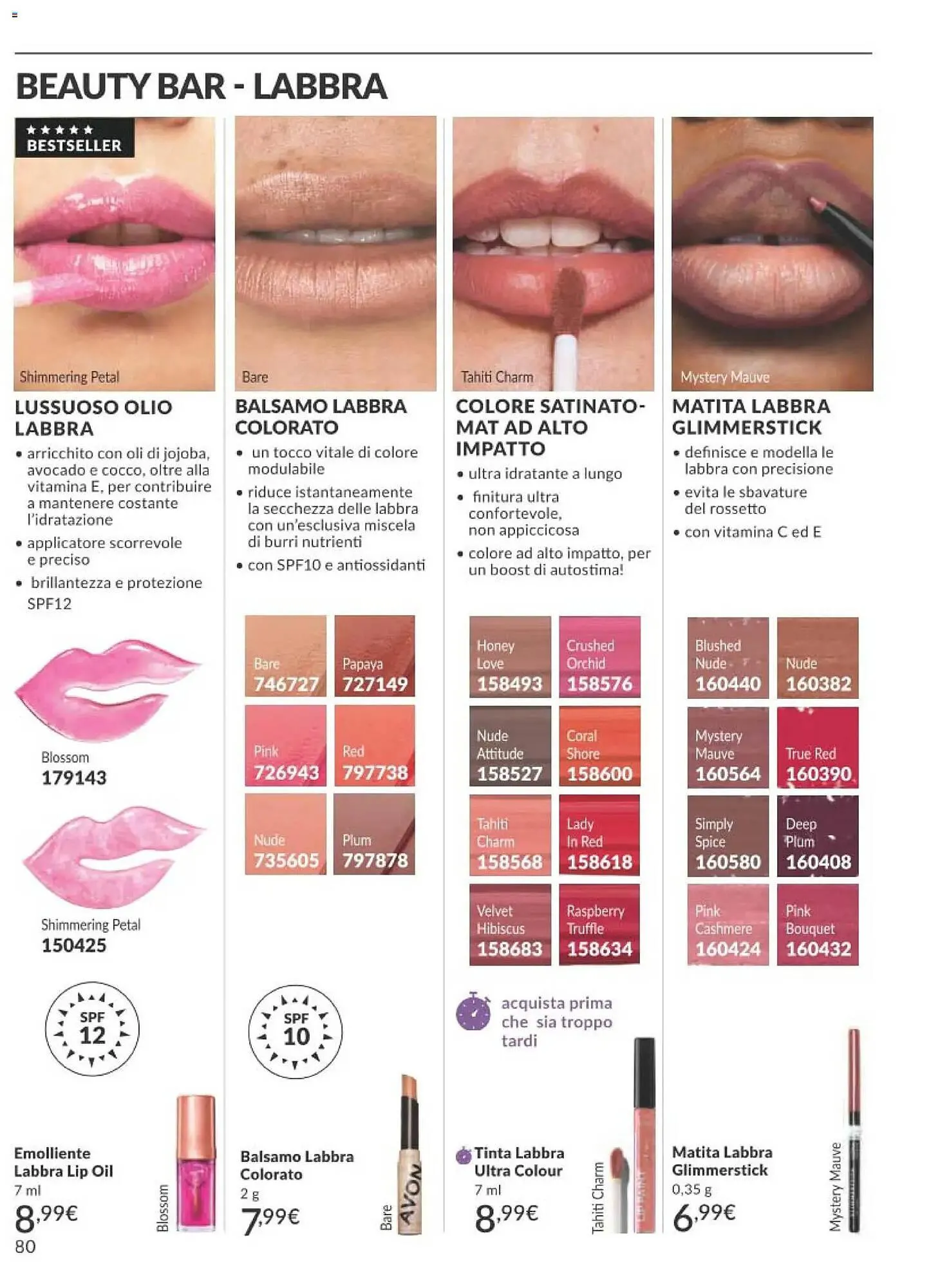Catalogo Avon da 1 dicembre a 30 dicembre di 2025 - Pagina del volantino 80
