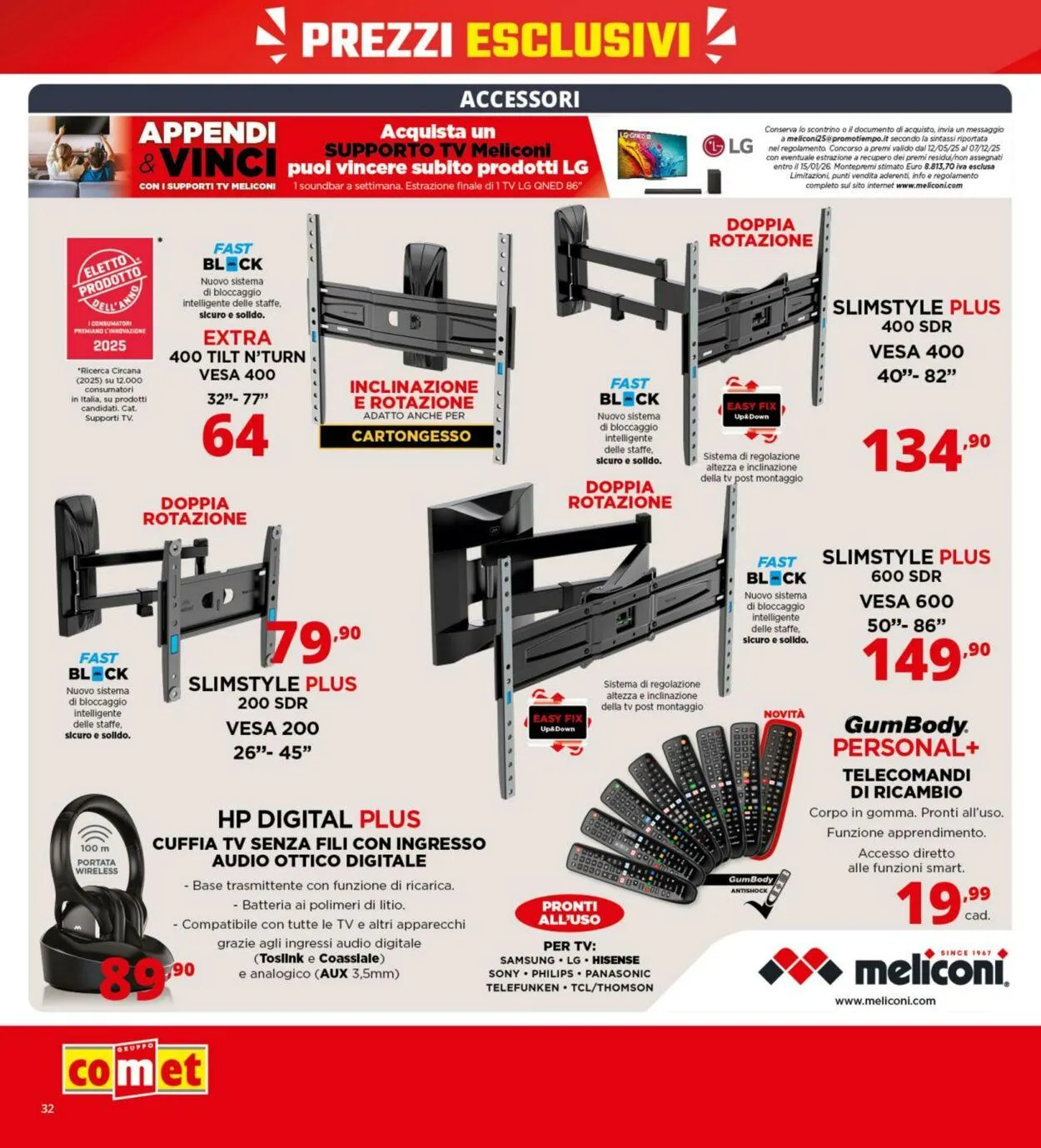 Comet Volantino attuale da 9 ottobre a 22 ottobre di 2025 - Pagina del volantino 32