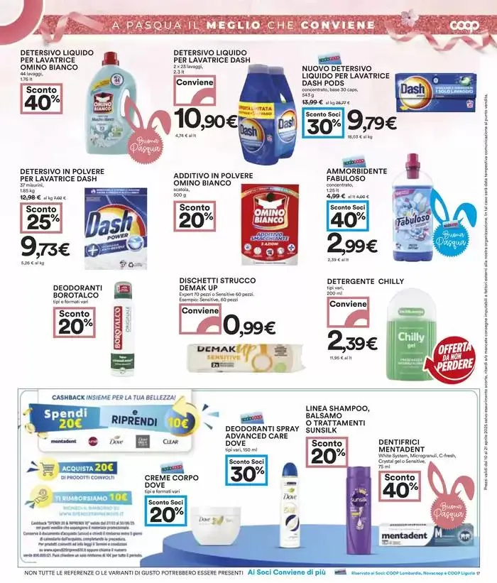 40 prodotti al 40% di sconto da 10 aprile a 21 aprile di 2025 - Pagina del volantino 17