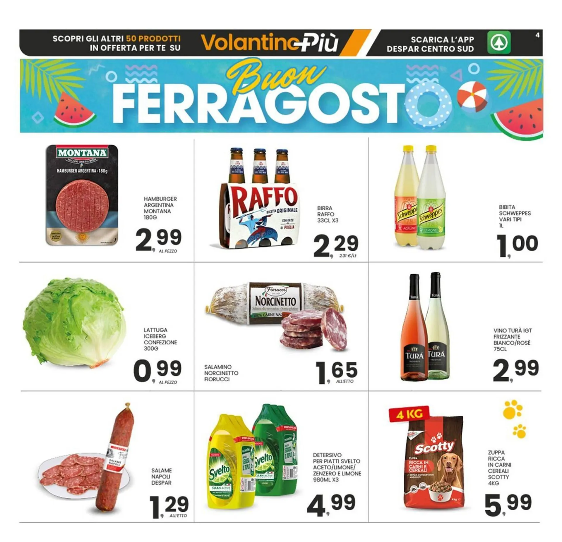 Volantino Despar da 4 agosto a 14 agosto di 2025 - Pagina del volantino 4