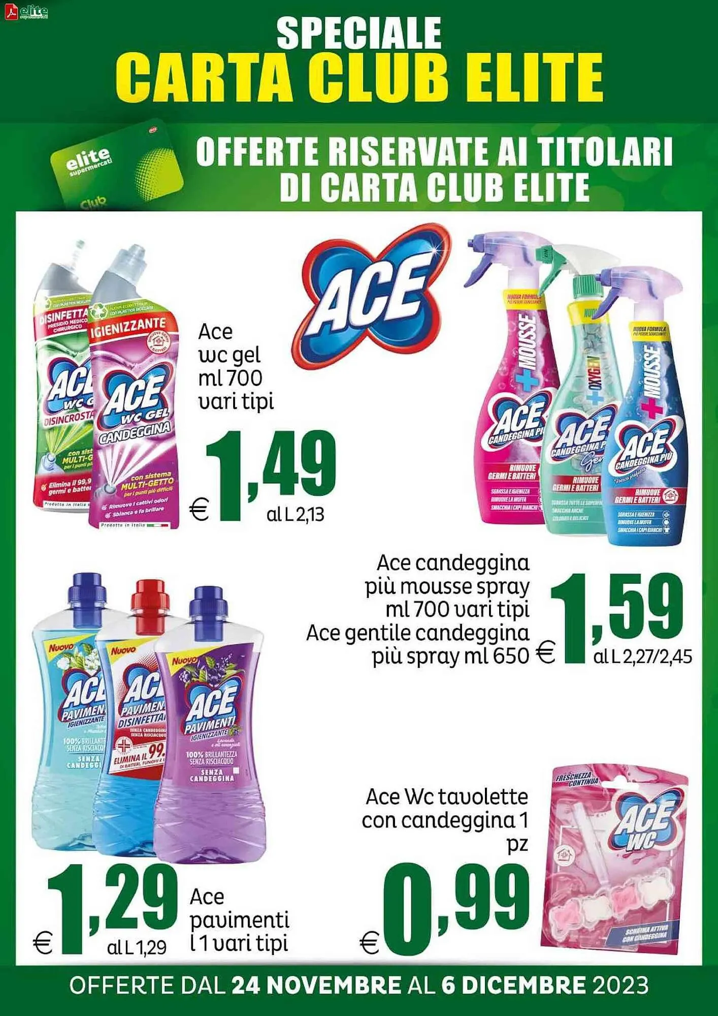 Volantino Elite da 27 novembre a 6 dicembre di 2023 - Pagina del volantino 6