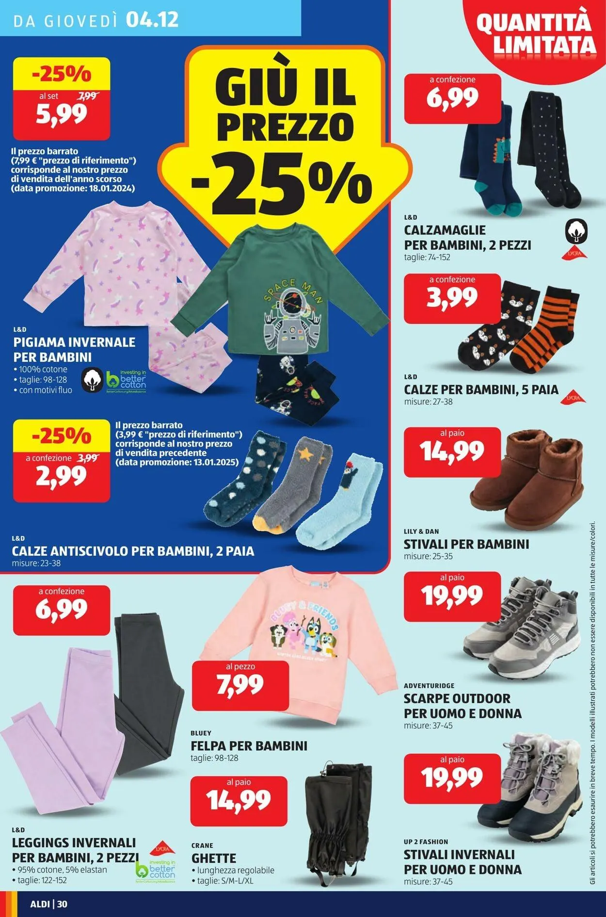 Aldi Volantino attuale da 1 dicembre a 7 dicembre di 2025 - Pagina del volantino 30