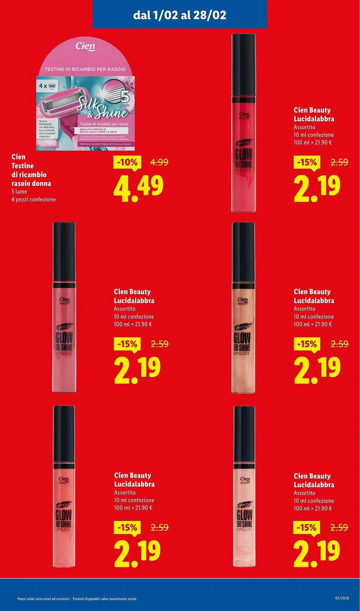 Volantino Lidl da 1 febbraio a 28 febbraio di 2026 - Pagina del volantino 13