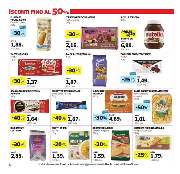 Sconti fino al 50% da 27 marzo a 9 aprile di 2025 - Pagina del volantino 12