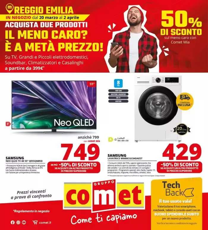 Offerte da Comet! da 20 marzo a 2 aprile di 2025 - Pagina del volantino 1