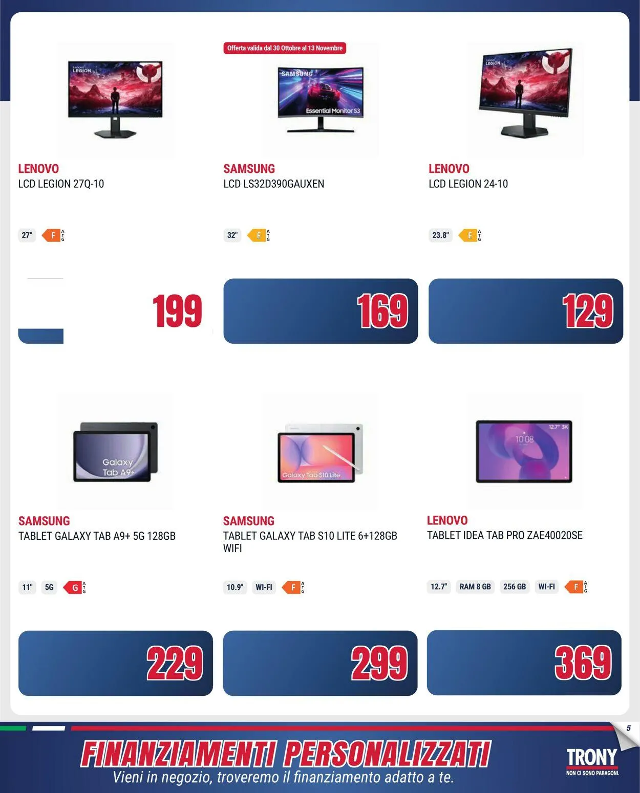 Trony Volantino attuale da 30 ottobre a 24 novembre di 2025 - Pagina del volantino 38