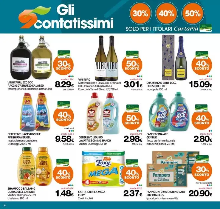 La certezza del risparmio da 27 marzo a 9 aprile di 2025 - Pagina del volantino 4