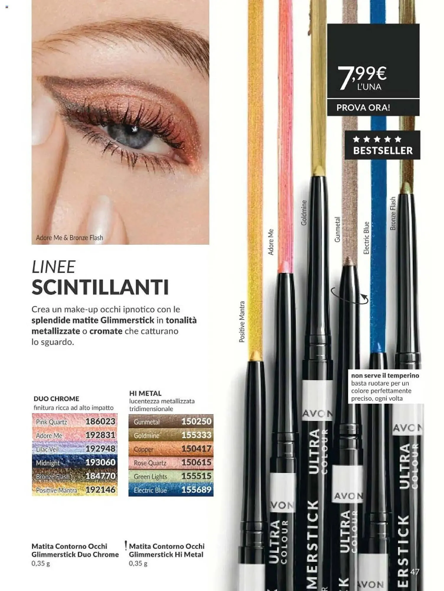 Catalogo Avon da 1 maggio a 31 maggio di 2026 - Pagina del volantino 47