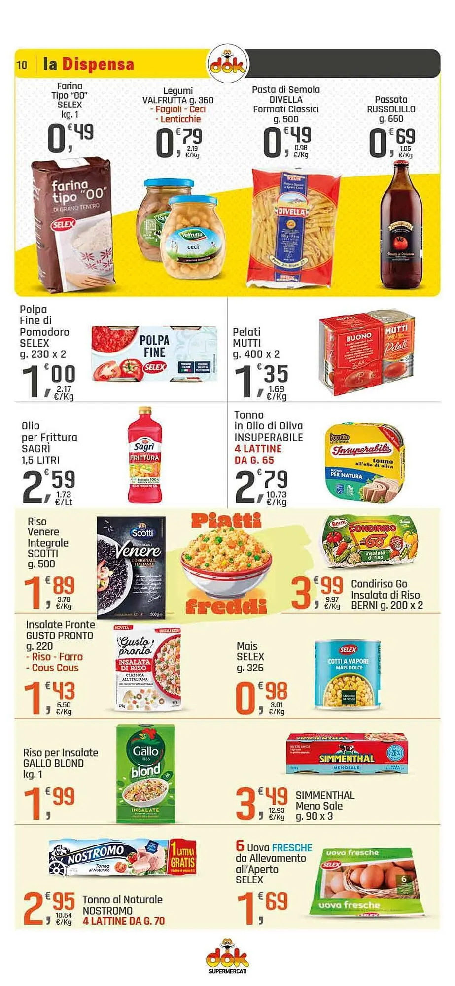 Volantino Supermercati Dok da 22 maggio a 4 giugno di 2025 - Pagina del volantino 10