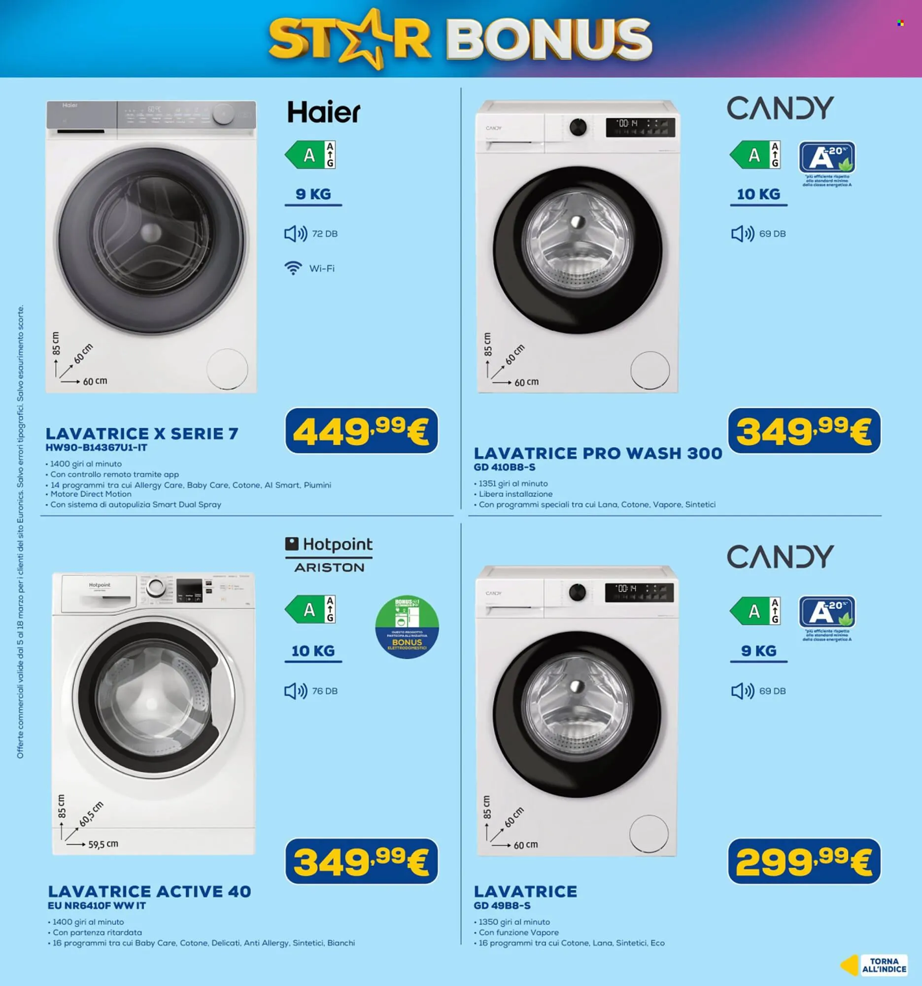 Volantino Euronics da 5 marzo a 18 marzo di 2026 - Pagina del volantino 5